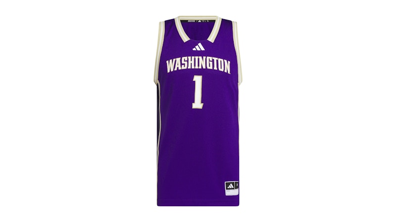 adidas Huskies Away Swingman Jersey Washington Collegiate Purple