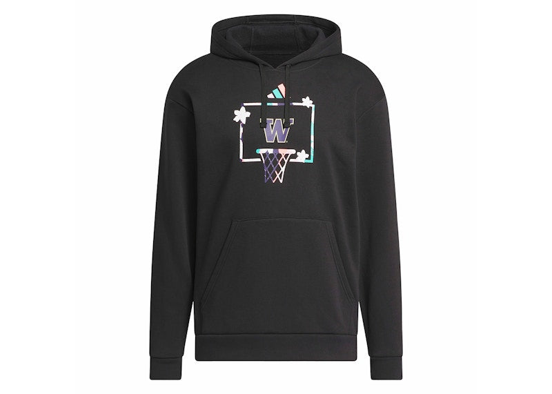 adidas Huskies Fleece Hoodie Black/Ncaa-Wtn-6va