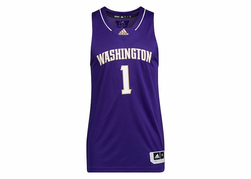 adidas Huskies NCAA Swingman Jersey Team College Purple/Team College Purple/Team Sand