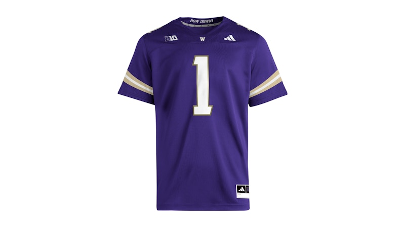 adidas Huskies Premier Home Jersey Washington Collegiate Purple White Team Sand Ncaa-Wtn-6va