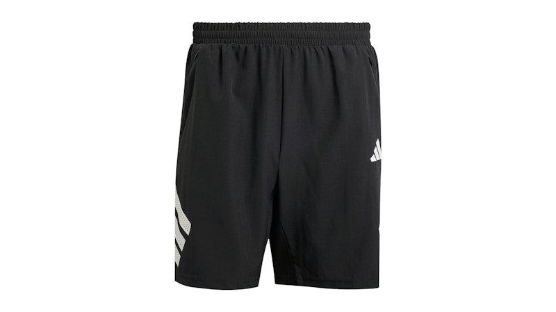 adidas Icon 3-Stripes Shorts Black/White