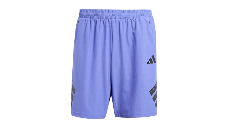 adidas Icon 3-Stripes Shorts Semi Cobalt Blue/Black