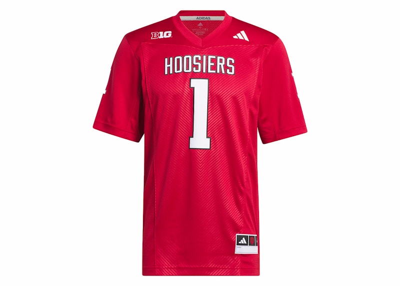 adidas Indiana Football Off-Field Home Jersey Team Victory Red