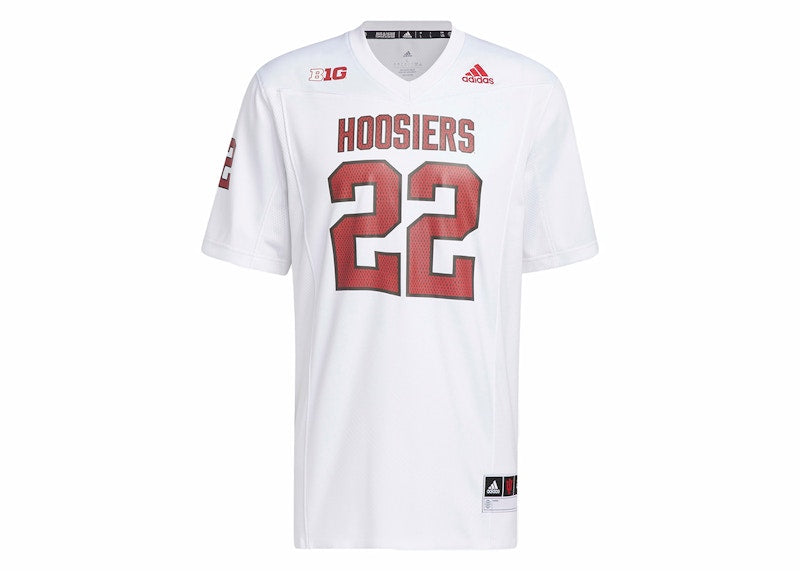 adidas Indiana University 90's Away Jersey White