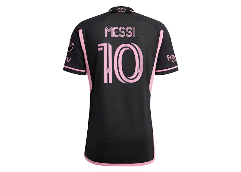 adidas Inter Miami CF Lionel Messi 2024 La Noche Authentic Player Jersey Black