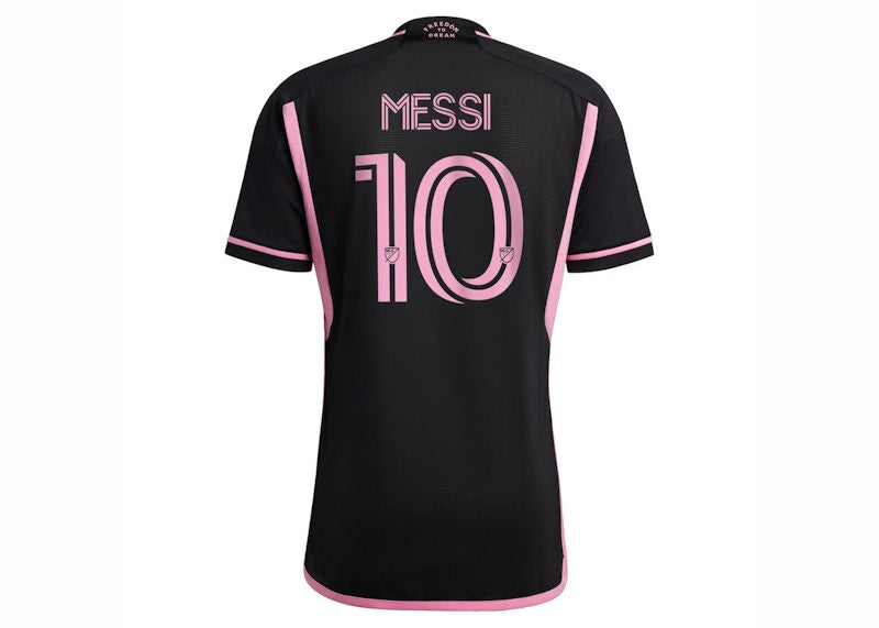 adidas Inter Miami CF Lionel Messi 23/24 Away Authentic Jersey (Asia Sizing) Black