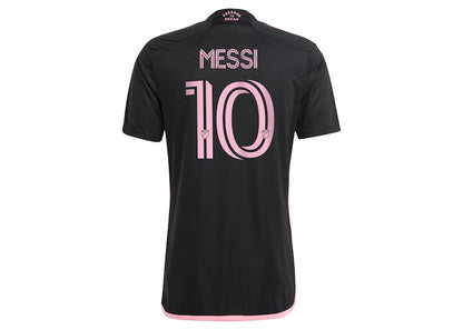adidas Inter Miami CF Lionel Messi 22/23 Away Replica Player Jersey Black