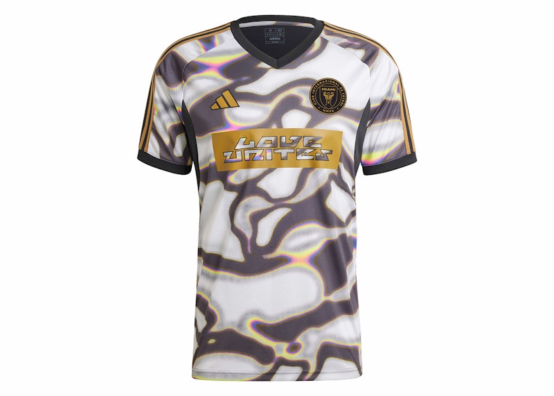 adidas Inter Miami CF Tiro Pride Jersey Black Melange/Black