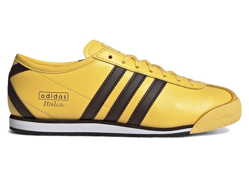 adidas Italia 70s Spring Yellow Dark Brown (Women's)