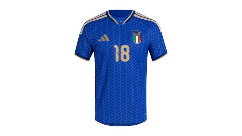 adidas Italy 2026 Home Barella Authentic Jersey Bold Blue