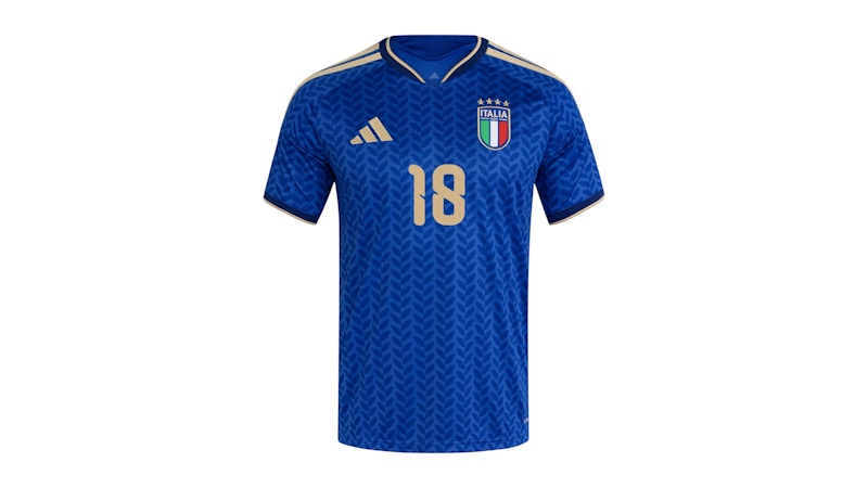 adidas Italy 2026 Home Barella Jersey Bold Blue