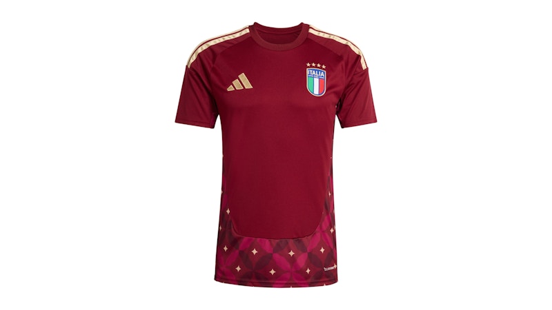 adidas Italy 2026 Home Goalkeeper Jersey Team Coll Burgundy