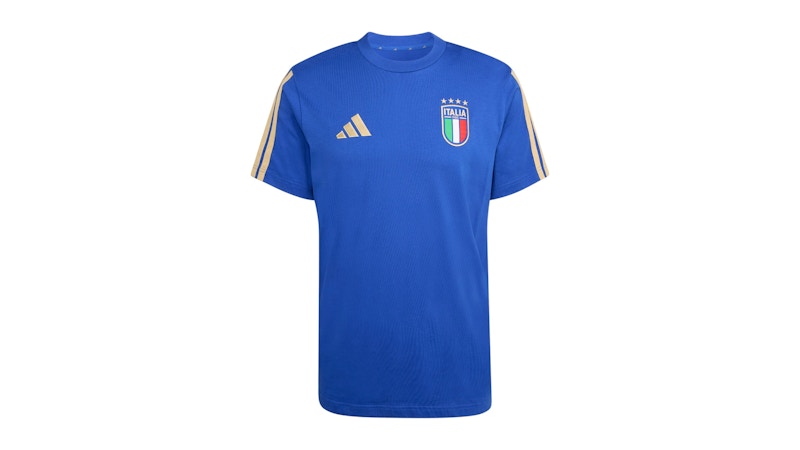adidas Italy DNA T-Shirt Bold Blue