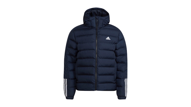 adidas Itavic 3-Stripes Midweight Hooded Jacket Legend Ink