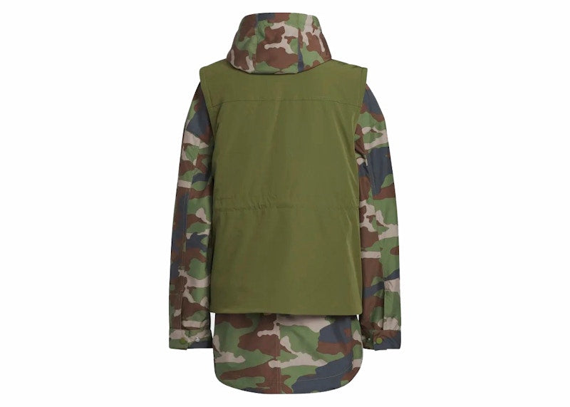 adidas Ivy Park 2Fer Jacket (All Gender) AOP Camo/Wild Pine