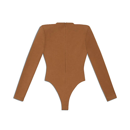 adidas Ivy Park 3-Stripes Bodysuit (Plus Size) Wild Brown