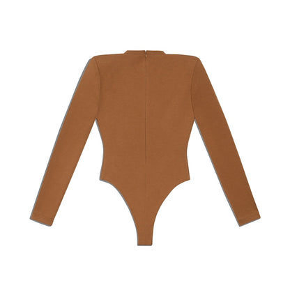 adidas Ivy Park 3-Stripes Bodysuit Wild Brown