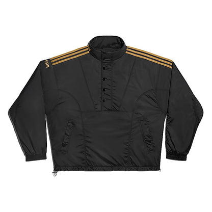 adidas Ivy Park 3-Stripes Padded Windbreaker (Gender Neutral) Black/Mesa