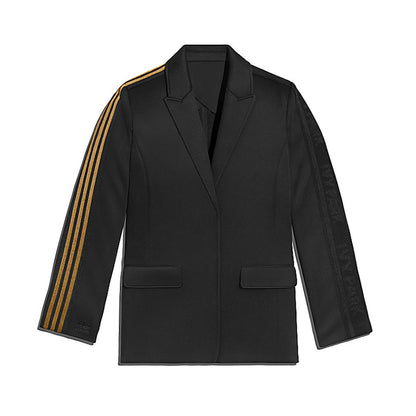 adidas Ivy Park 3-Stripes Suit Jacket (Plus Size) Black