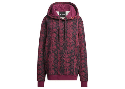 adidas Ivy Park Allover Print Hoodie (All Gender) Cherry Wood