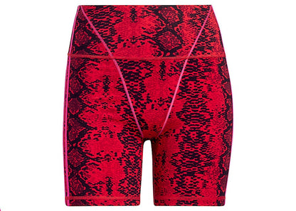 adidas Ivy Park Allover Print Short Tights Red/Black