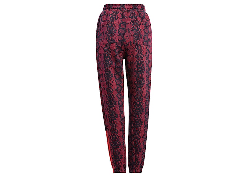 adidas Ivy Park Allover Print Sweat Pants (All Gender) Cherry Wood
