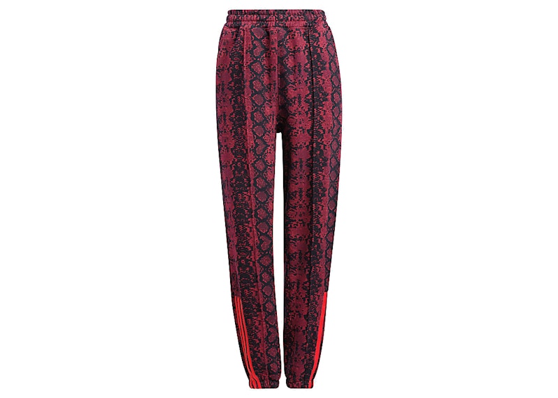 adidas Ivy Park Allover Print Sweat Pants (All Gender) Cherry Wood