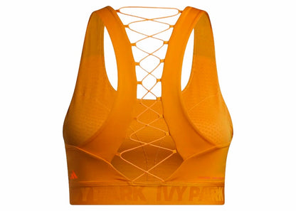 adidas Ivy Park Back Lace-Up Bra (Plus Size) Focus Orange