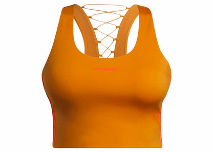 adidas Ivy Park Back Lace-Up Bra (Plus Size) Focus Orange