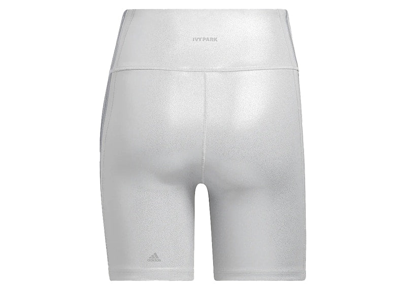 adidas Ivy Park Biker Shorts Light Solid Grey/Silver Metallic