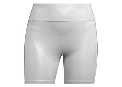 adidas Ivy Park Biker Shorts (Plus Size) Light Solid Grey/Silver Metallic