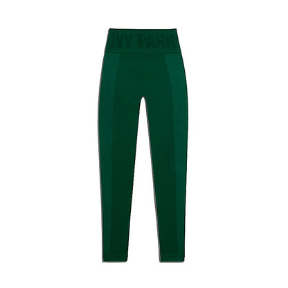 adidas Ivy Park Circular Knit 3-Stripes Tights Dark Green