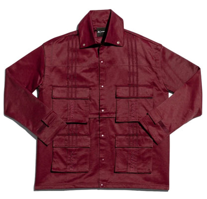 adidas Ivy Park Convertible Track Jacket Maroon