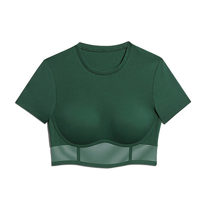 adidas Ivy Park Corset Crop Top Dark Green