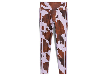adidas Ivy Park Cow-Print Tights AOP Cow Hide/Purple Glow