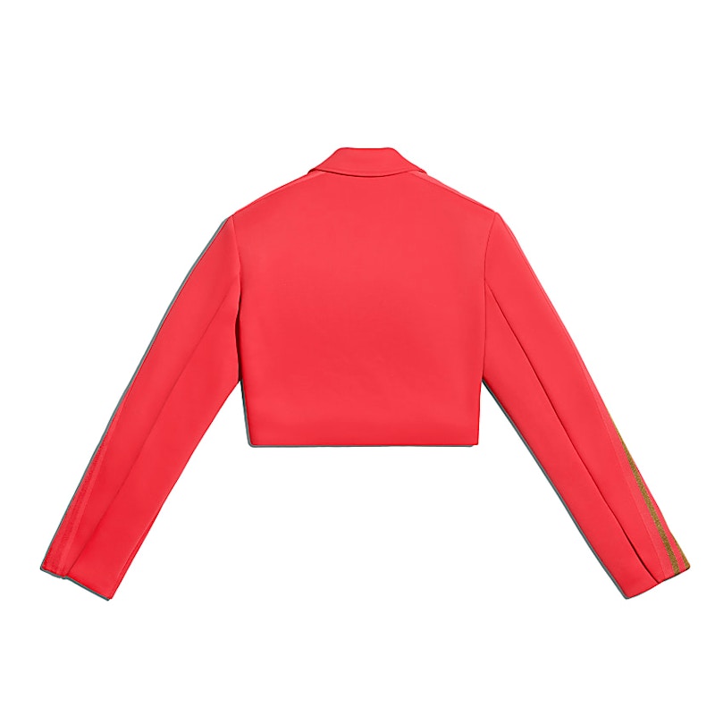 adidas Ivy Park Crop Suit Jacket (Plus Size) Real Coral