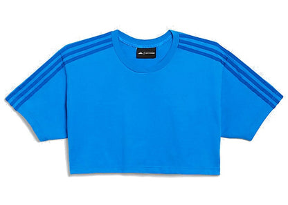 adidas Ivy Park Crop Tee Glory Blue