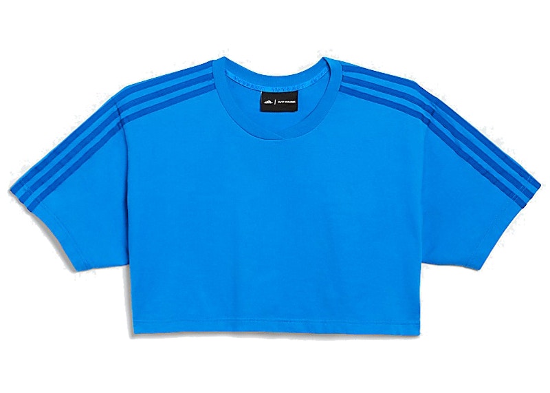 adidas Ivy Park Crop Tee Glory Blue