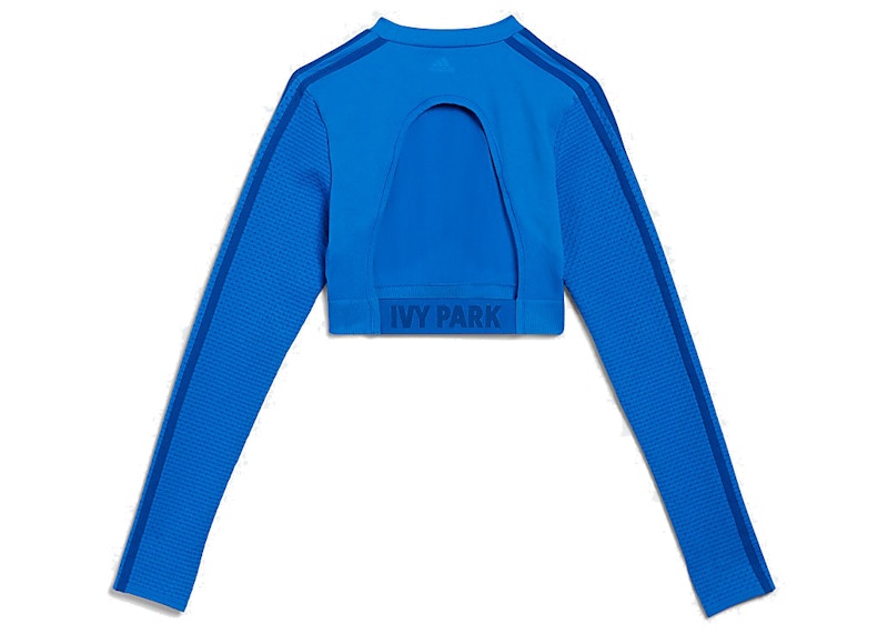 adidas Ivy Park Crop Top (Plus Size) Glory Blue