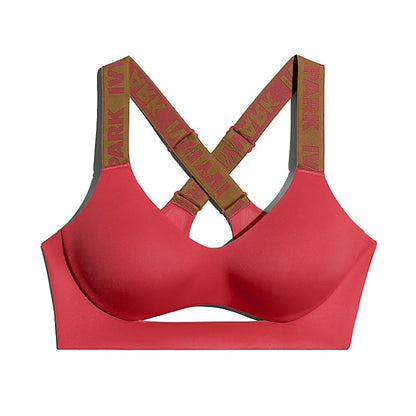 adidas Ivy Park Cutout Medium Support Bra Real Coral
