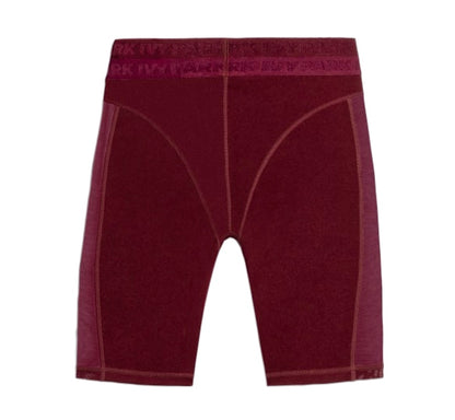 adidas Ivy Park Cycling Shorts Maroon/Amazon Red