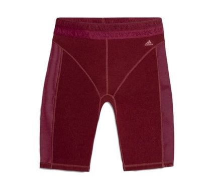 adidas Ivy Park Cycling Shorts Maroon/Amazon Red