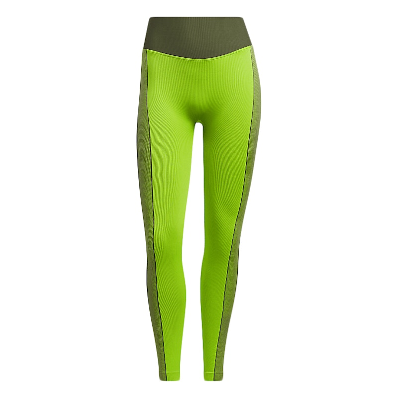 adidas Ivy Park Halls of Ivy 3-Stripes Knit Tights 2.0 Semi Solar Slime/Wild PIne
