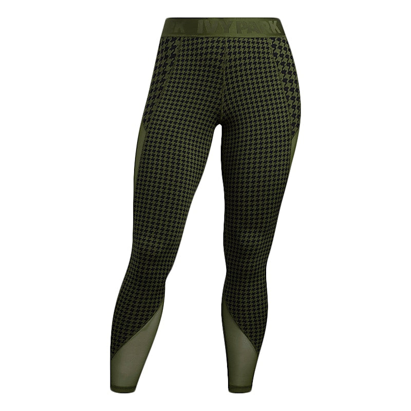 adidas Ivy Park Halls of Ivy 3-Stripes Tights (Plus Size) Wild Pine/Black