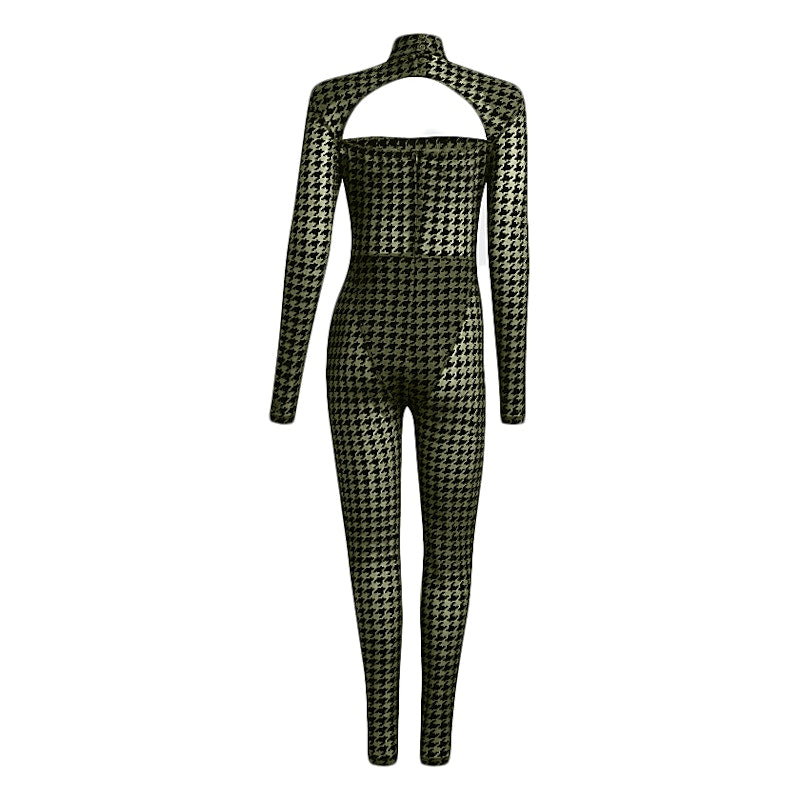 adidas Ivy Park Halls of Ivy Allover Print Catsuit Wild Pine/Black