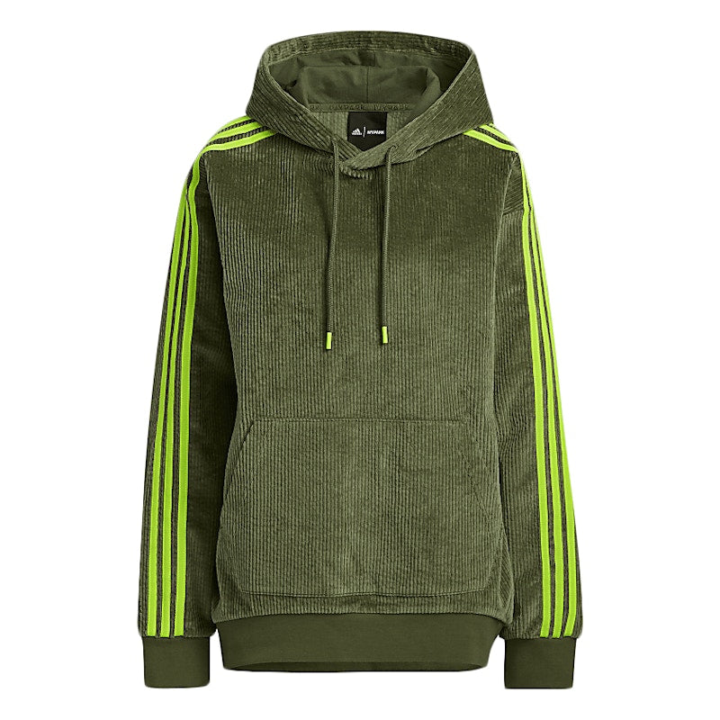 adidas Ivy Park Halls of Ivy Corduroy Hoodie (All Gender) Wild Pine