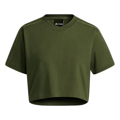 adidas Ivy Park Halls of Ivy Crop Tee Wild Pine