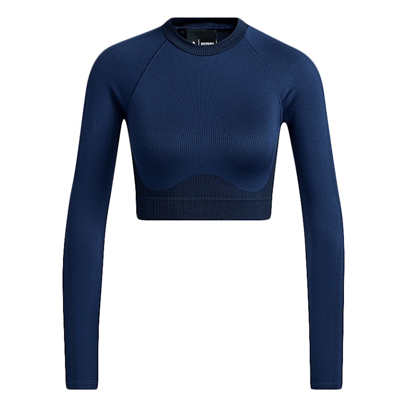 adidas Ivy Park Halls of Ivy Crop Top 2.0 Dark Blue/Black
