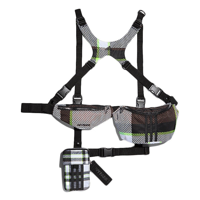 adidas Ivy Park Halls of Ivy Harness Bag Wild Pine/Light Solid Grey/Black/Solar Green