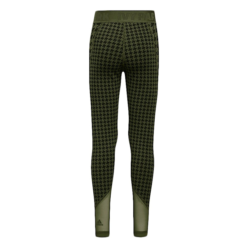 adidas Ivy Park Halls of Ivy Kids 3-Stripes Tights Wild Pine/Black